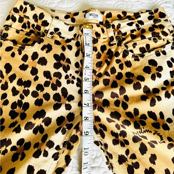 Gorgeous!! Moschino Leopard Print Jeans! - Picture 6 of 8